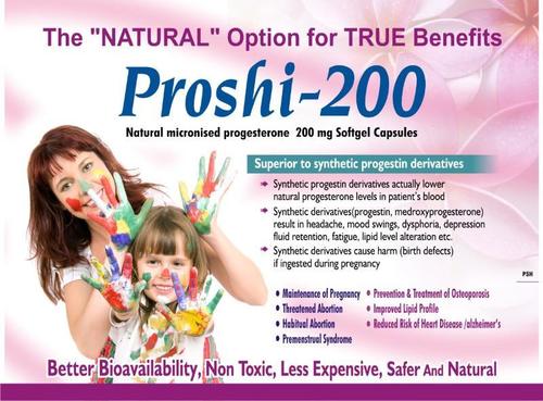 Natural Micronised Progesterone Softgel Capsules - Storage Instructions: Store In A Cool And Dry Place Away From Direct Sunlight