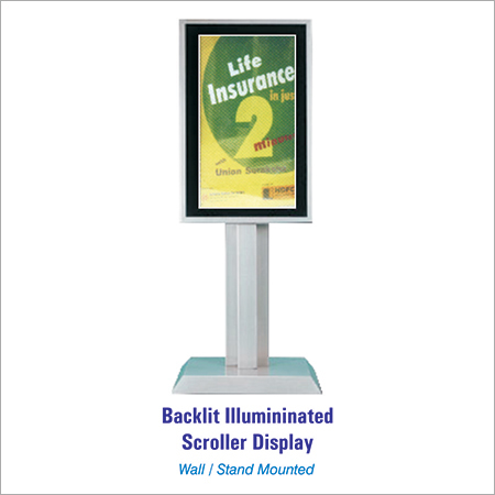बैकलिट स्क्रॉलिंग डिस्प्ले