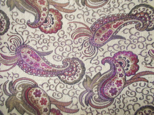 Designer Jacquard Belgium Fabric - 1524mm Width, 1981.2mm Length | Light Weight, Washable for Garments