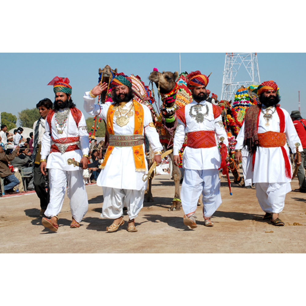 White Rajasthani Royal Coustumes