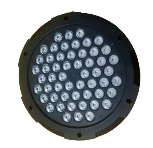 RGBW LED PAR रिमोट कंट्रोल 54 x 3w LED PAR लाइट DJ
