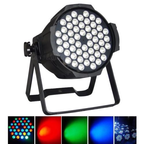 Par Stage LED 54x2W RGBW फ्लड लाइटिंग для DJ डिस्को पार्टी DMX शो लाइट