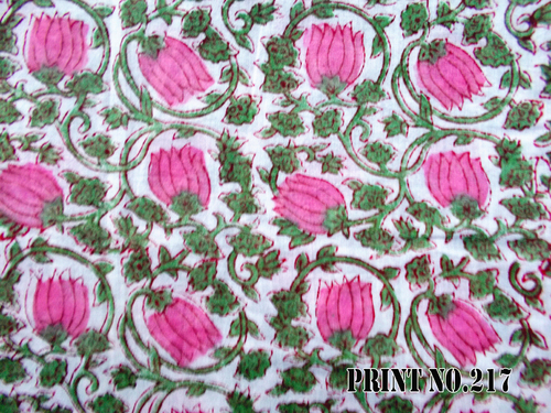 100% COTTON HAND BLOCK PRINT FABRIC
