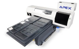 DTG Printer - 1200 x 1200 dpi, Up to 200 Shirts Per Hour | Water-Based Ink, 12" x 16" Print Area, 100 ml Ink Capacity