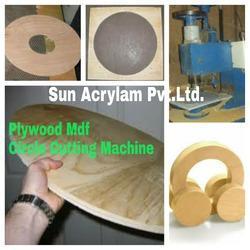 Plywood Circle Cutting Machine - Plywood Material, Full Automatic Cutting System, Electric Drive Type | Computerized PLC Control for Enhanced Precision
