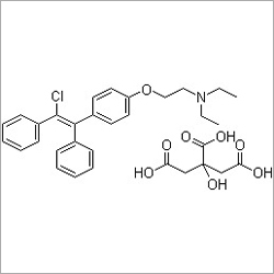 Clomifene Citrate - CAS No: 50-41-9, Molecular Formula: C26H28ClNO.C6H8O7, White to Off-White Crystalline Powder, 99% Purity, Pharmaceutical Grade, R&D Only