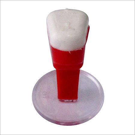 गोल रबर स्टाम्प हैंडल