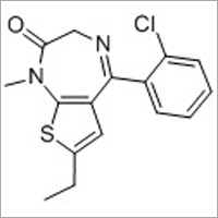 Clotiazepam - Pharmaceutical Grade, 99% Purity | White to Off-White Crystalline Powder, Micronized Powder <10 µm, Slightly Soluble in Water
