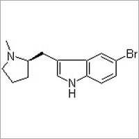 (आर) -5-ब्रोमो-3- ((1-मिथाइलपायरोलिडिन-2-वाईएल) मिथाइल) -1 एच-इंडोल