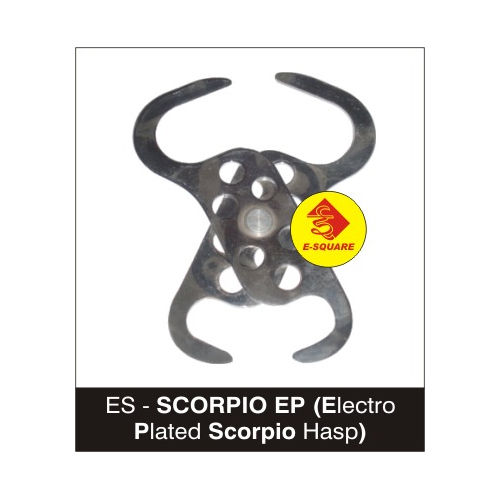 Lockout Scorpio Lockout Hasp - Electro Plated Gender: Unisex