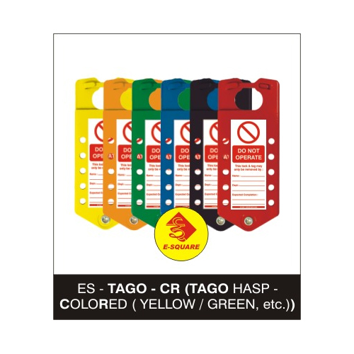 Customised Lockout Tago Hasp - Colored