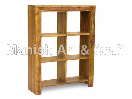 लकड़ी के घन रैक