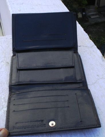 स्टाइलिश लेदर क्लच पर्स