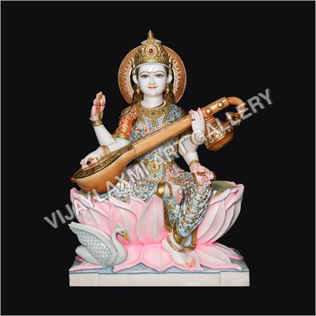 मार्बल सरस्वती प्रतिमा
