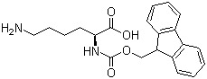 (S)-2-(((9H-Fluoren-9-yl)methoxy)carbonylamino)-6-aminohexanoic Acid - Research Grade, High Purity Over 98%, White to Off-White Crystalline Powder | Ideal for Fmoc Solid-Phase Peptide Synthesis