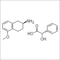 (S)-2-Amino-5-Methoxytetralin (S)-Mandelate - Molecular Formula C12H17NO3, Research Grade Off-White to Pale Yellow Crystalline Solid for Pharmacological Studies and Chemical Synthesis