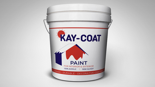 Acrylic Semi Shine Paint Application: Interior & Exterior