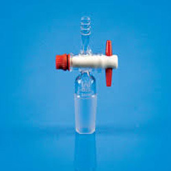 Adapter Cone To Rubber Tubing Straight Connection With Ptfe Key