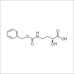 (S)-N-Carbobenzyloxy-4-Amino-2-Hydroxybutyric Acid - CAS No. 40371-50-4, Molecular Weight 253.25 g/mol, 98% Purity, Crystalline Powder, Soluble in Water and Alcohol