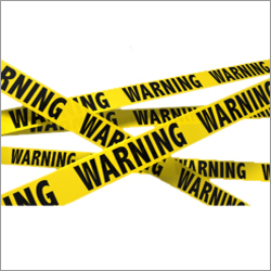 Warning Tape - PVC, 50mm x 50m, Yellow | Tear Resistant, Highly Adhesive, Ideal for Hazard Zones and Traffic Control