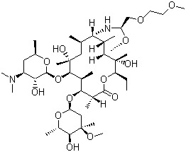 Dirithromycin Boiling Point: ‎818.4 65.0 C