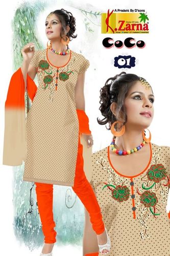 इंडियन कॉटन प्रिंट सलवार सूट