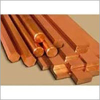 Copper Rod - Copper, Round and Hexagonal Shapes, Polished Finish | Durable, High Temperature Resistance, Incredible Strength