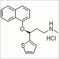 Duloxetine Hydrochloride - Pharmaceutical Grade Active Pharmaceutical Ingredient | White to Off-White Powder, Purity 99%, Particle Size d90 < 10 Microns, Odorless