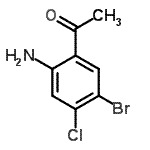 1-(2-Amino-5-Bromo-4-Chlorophenyl)Ethanone - 248.50 g/mol, Off-White to Light Yellow Solid | Industrial/Pharmaceutical Grade, Slightly Soluble in Water, 98% Purity