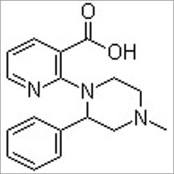 1-(3-Carboxypyrid-2-yl)-2-phenyl-4-methyl-piperazine - C17H19N3O2, 99% Purity, White to Off-White Powder, Stable and Hygroscopic for R&D