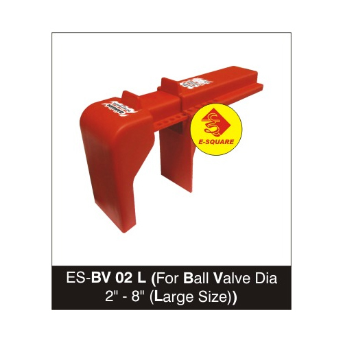बॉल वाल्व लॉकआउट - बड़ा आकार