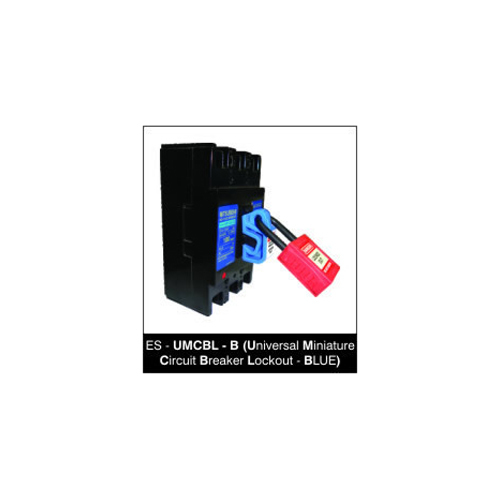 Universal Miniature Circuit Breaker Lockout - BLUE