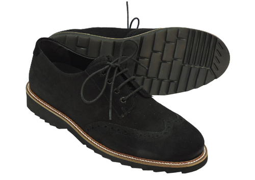 Formal Black Leather Comfort Shoes