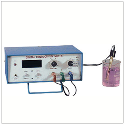 Digital Conductivity Meter - 3 LED Display, 0-1000 mS/cm Range | ±1% FS Accuracy, 230VAC Power, Conductivity Cell with 1, 0.5, 0.1 Constants