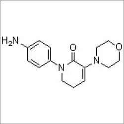 1-(4-Aminophenyl)-5,6-Dihydro-3-(4-Morpholinyl)-2(1H)-Pyridinone - Research Grade White to Off-White Crystalline Powder, High Purity >98%, Soluble in Water and Organic Solvents