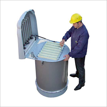 Silver Reverse Jet Type Dust Filter