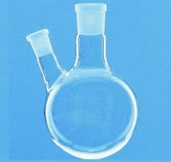 Round Bottom Flask With Two Neck Angular