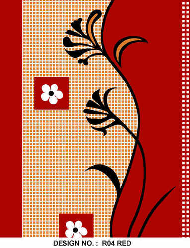 DTL पॉलीस्टर बैक मटेरियल: लेटेक्स बॉटम