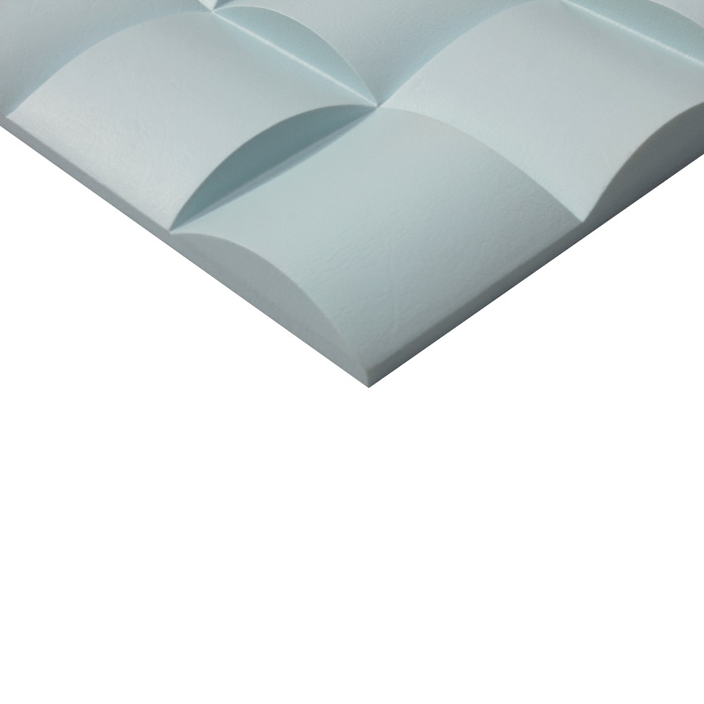 Designer Leather Wall Panel - Faux Leather, 400x400mm, Available In 17 Colors | Eco-friendly, Acoustic Insulation, Easy Installation, Low Maintenance