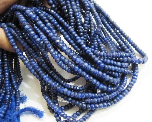 Stone Blue Sapphire Beads