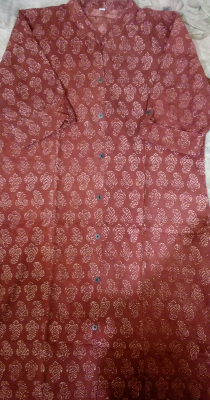 Vegetable Print Kurti