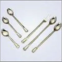 Stainless Steel Kitchen Tools - Basting Spoons 11, 13, 15, 18, 21in & Forks 18in | Solid, Slotted, Perforated, Ideal for Home and Hotel Use
