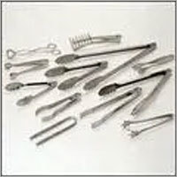 Silver Kitchen Tongs
