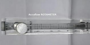 Acrylic Rotameter - 100mm x 50mm x 20mm | Flow Range 0.5-10 L/min, Accuracy ±2%, Operating Pressure 0.5-10 bar, Temperature Range 0-60°C, 1/4 inch NPT Connection
