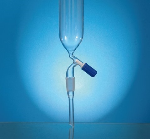 DROPPING FUNNEL CYLINDRICAL,  NEEDLE VALVE 