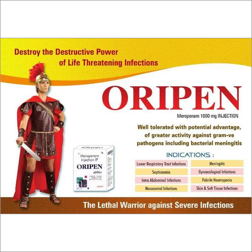 Meropenam 1000mg Injuction