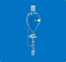 PRESSURE EQUALIZING FUNNEL PEAR SHAPE GLASS KEY