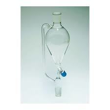 Pressure Equalizing Funnel Pear Shape Needle Valve