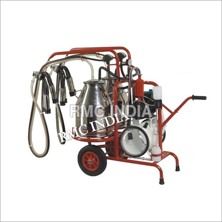 Milking Machine - Stainless Steel, 25 Liters, 1.1Kw Motor, Vacuum 1(L-80) | Easy Operation, Efficient Milking, Time Saving, Hygienic Design, Durable Functionality