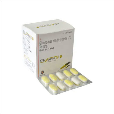 Glimepiride 1 Mg + Metformine 500 Mg (Sr) General Medicines